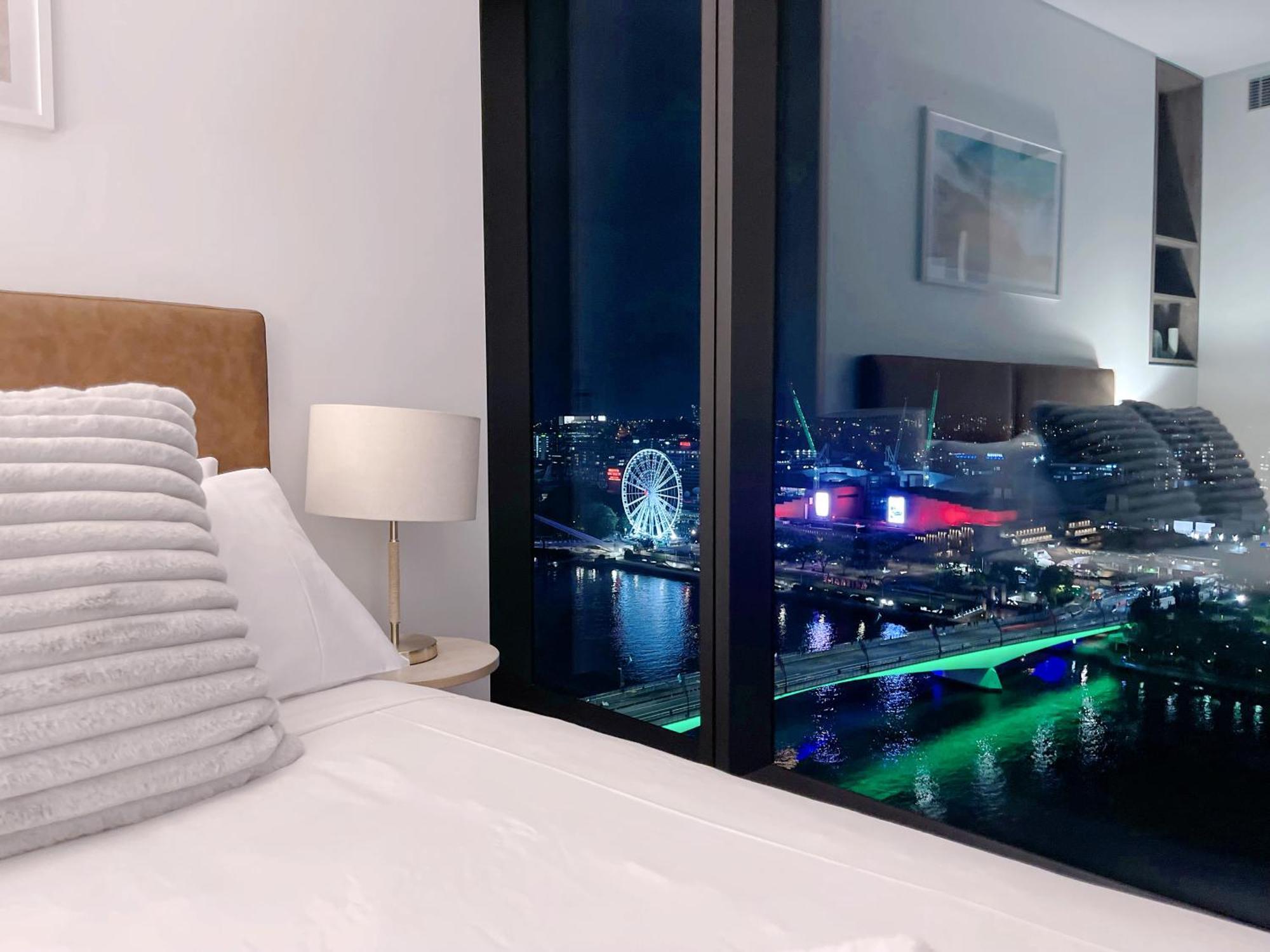 Brisbane Riverfront Oasis 2Bed Panoramic Riverview Zewnętrze zdjęcie